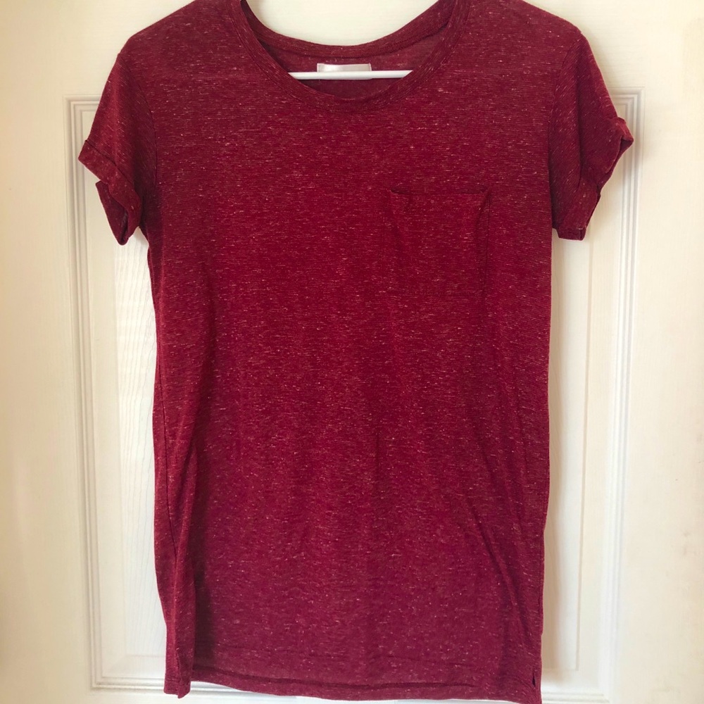 Red Heather Frocket Tee